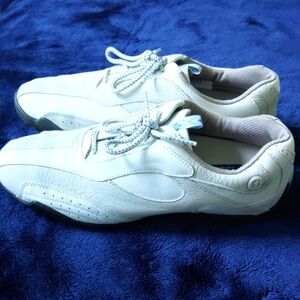 FootJoy White With Black soles Athletic Shoes with Minimalist Design